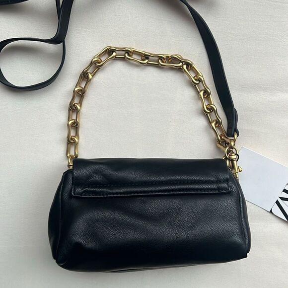 Zara Puff chunky chain Shoulder Bag - Picture 10 of 16